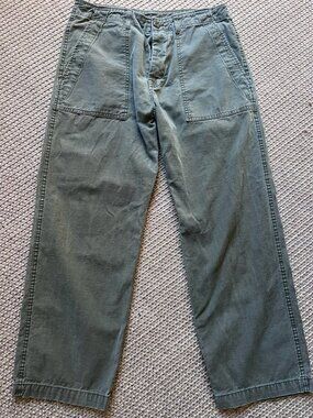 Imogene & Willie  Women’s Blake Military Trouser, Olive, size L